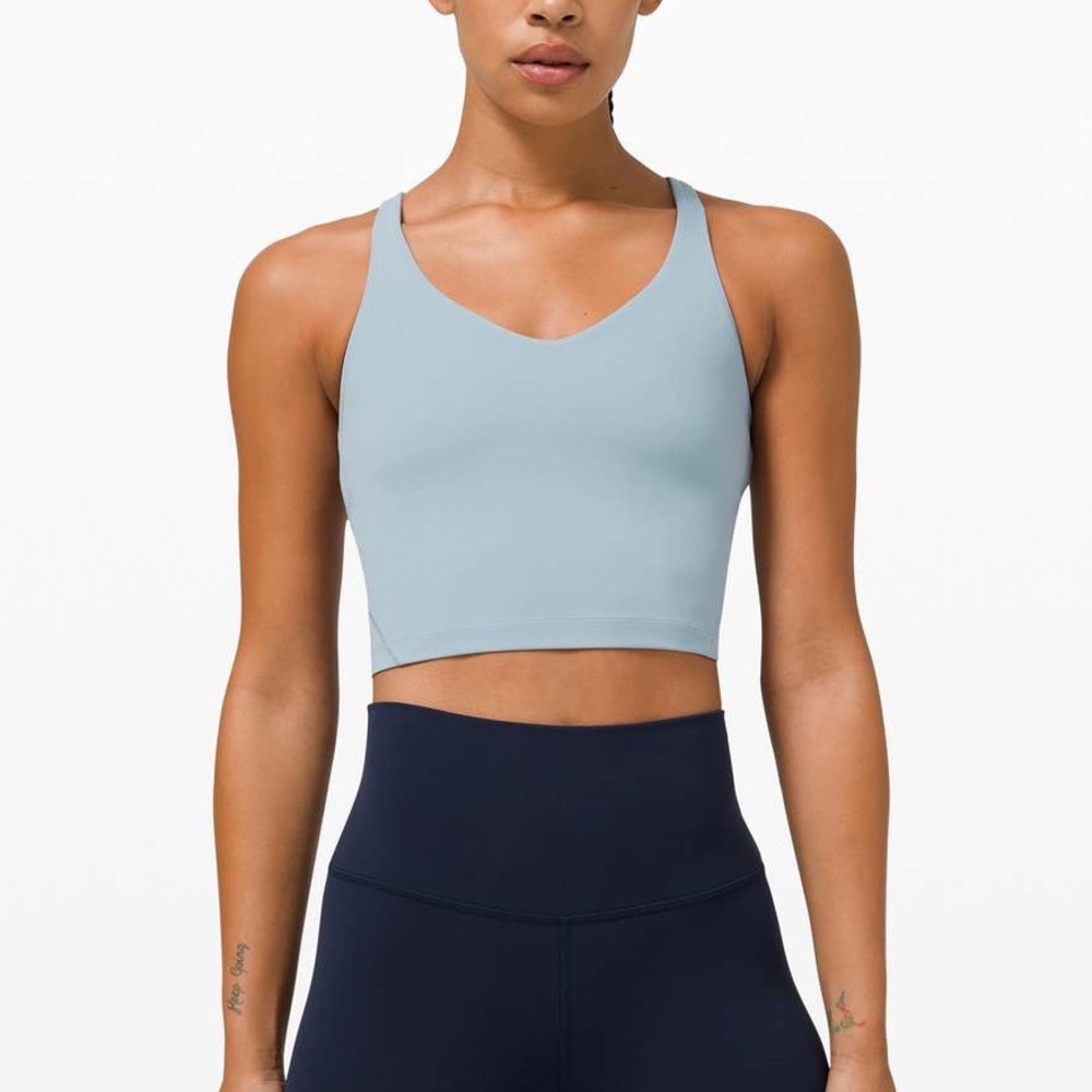 NWT Lululemon Align Tank Chambray 8